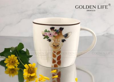 중국 Fine Bone China ceramic 440cc Mug Cute Animal Design Tea Cup and  Coffee Mug 판매용