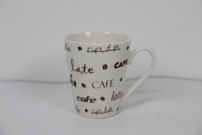 China Ceramic Drinkware 310cc Ceramic New Bone China Mug  with Customized Decals Design for sale