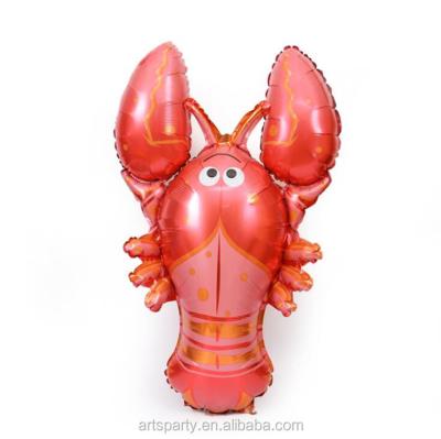 China Toy High Quality Promotional Giant Lobster Shaped Balloon For Party Decoration for sale