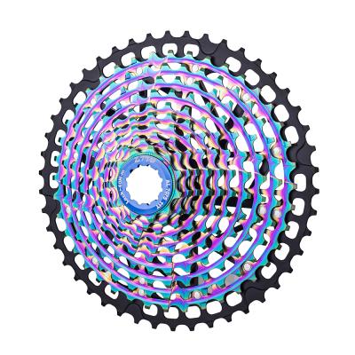 China ZTTO MTB 11 Speed ​​11-50 11-46T Hg High Tensile Steel Colored Body Standard Cassette Freewheel 50T 11v k7 Steel Light Weight Ultralight Sprocket for sale