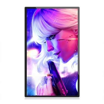 China Windows 85 Inch HD Touch Advertising Player Indoor Wall Mounted Infrared Digital Signage Android System for sale