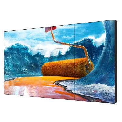 China 65 Inch 3.5mm Indoor Splicing Screen LCD Screen Indoor Video Wall Display Used in Conference Rooms, Shopping Malls, Monitoring Rooms for sale