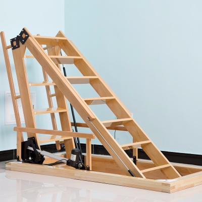 China Folding Ladders Factory Directly Supply Attic Electric Wooden Folding Ladder for sale