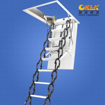 China Morden Electric Telescopic Attic Ladder Electric Stairs with Remote Control for Small Spaces for sale