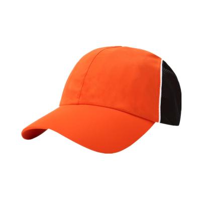 China JOINT White Summer Multi-Panel Sports Golf Hat Mesh Breathable Running Hat For Custom for sale