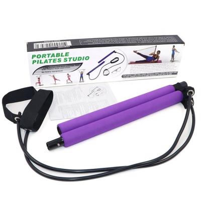 China Multifunctional Hot Selling Portable GYM Yoga Exercise Stick Pilates Bar for sale