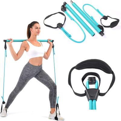 China Pro Multifunctional Adjustable Portable Pilates Bar Pilates Bar Pilates Bar Yoga High Strength For Different Size for sale