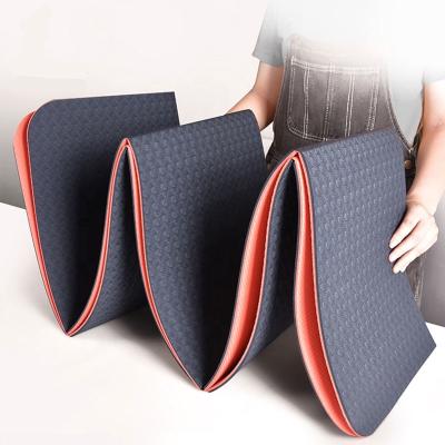 China Supfreedom Non-Slip Wholesale Foldable Eco-Friendly Tape Travel Yoga Mat for sale