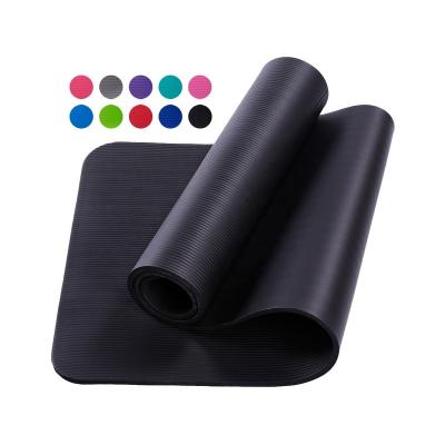 China Supfreedom Anti-Tear Gymnasium Exercise NBR Extra Thick High Density Yoga Mat for sale