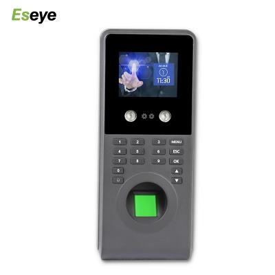 China Eseye RESET Cheap Price Dual Camera Face Fingerprint Recognition Time Attendance Access Control With Free Software for sale