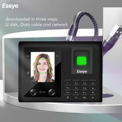 China TCP/IP+Push Data+ID card+USB+Professional Biometric Access Control Eseye Fingerprint Time Attendance Face Recognition Door Access Control with SDK ID Card for sale