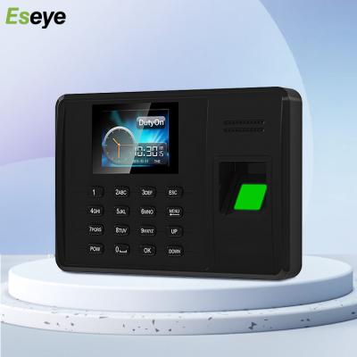 China 100 Eseye Fingerprint Biometric Time Attendance Camisa De Time Wifi Synchronizing Service Time Recorder for sale