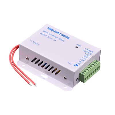 China Eseye Security 12V3A DC Power Supply Access Control Changing Power Supply 12.4cm*10.2cm*4.3cm for sale