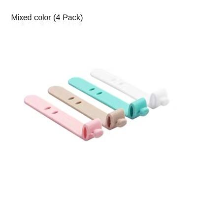 China Silicone Cable Earphone Cord Winder Strap Cable Winder Earphone Wire Wrap Organizer Charger Cable Collector for sale