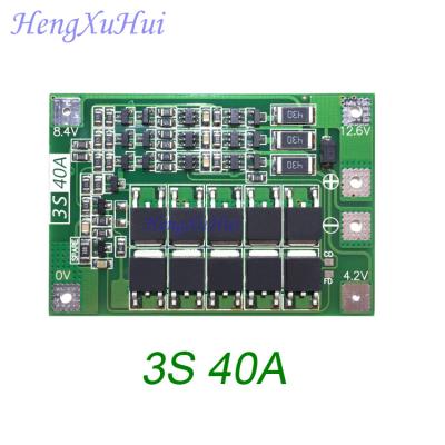 China With equalizing balance 3S 40A lithium battery charging protection board BMS-3S-40A-EJH for sale