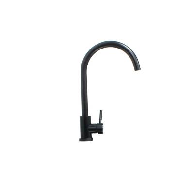 China Metered Faucets Matte Black Kitchen Faucet Deck Mounted Column Mode With Bubbler Mixer Water Tap Crane 360 ​​Rotation Fold Faucets for sale