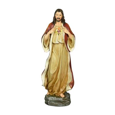 China Europe Hot Selling Personalized Handmade Heart of Jesus Figurine for sale