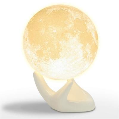 China Can be customized hot sale customized handmade decorative lamp moon night light for sale