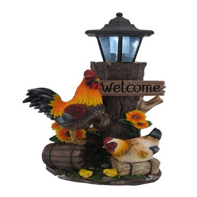 China Europe lantern statue and welcome sign for sale