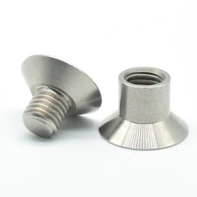 China OEM CNC Machining Socket Head Chicago Binding Screw 316 Stainless Steel Aluminum CNC Turning Parts for sale