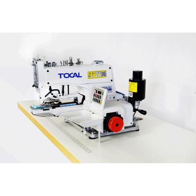 China TC-1377D HIGH-SPEED button hole tie industrial sewing machine direct drive motor for sale