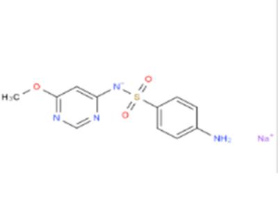 China 1.5g/Cm3 White Powder Sulfamonomethoxine Sodium Cas 38006-08-5 for sale