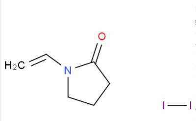 China White Crystals PVPI Povidone Iodine Cas 25655-41-8 For Bactericidal Disinfectant for sale