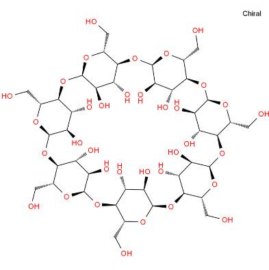 China C42H70O35 Beta Cyclodextrin Cas 7585-39-9 Pharmaceutical Excipients for sale