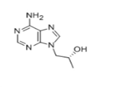 China C8H11N5O Hydroxypropyl Adenine Cas 14047-28-0 Antiviral Agents for sale