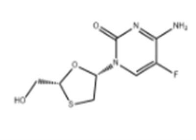 China Cas 143491-57-0 Emtricitabine Antiviral Agents For Chronic Hepatitis B for sale