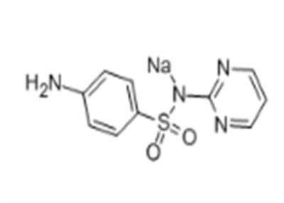 China C10H9N4NaO2S Sodium Sulfadiazine Treat Meningococcal EINECS 208-919-0 for sale