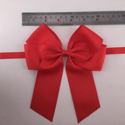 China Wholesale Floral and Custom Gift Wrapping Grosgrain Ribbon Bow Tie for sale