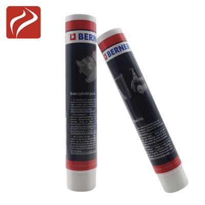 China D35mm 40mm PE cosmetic biodegradable plastic tube with screw cap for industrial glue for sale