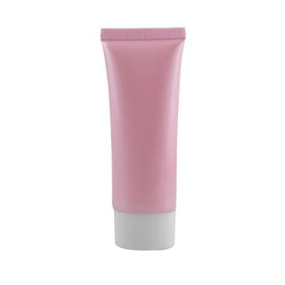 China Wholesale Cosmetics D30mm Pink PE Hand Cream Container Soft Plastic PE Tube for sale