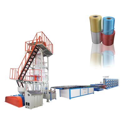 China Single layer blown film blowing machine pe film machine high output plastic blowing line for sale