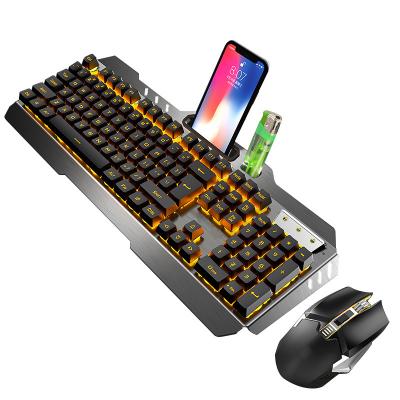 China newest backlit mechanical pubg mobile keyboard and mouse Anti-ghosting for sale