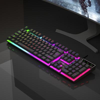 China Umila SC715 Keyboard Manufacturers USB PC Desktop Led Membrane Gamer Lightweight Backlit Gaming For Computer Yes for sale