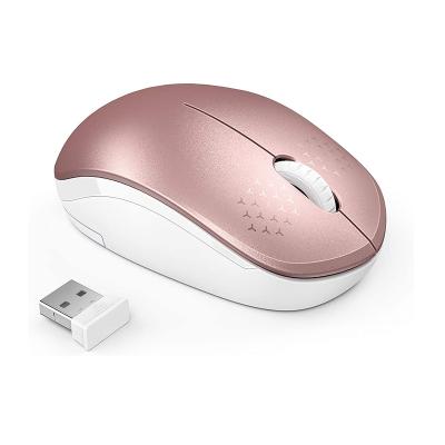 China inalambr 3D Mouse Silent Wireless 2.4GHz Silent Mouse for Laptop Notebook Desktop PC for sale