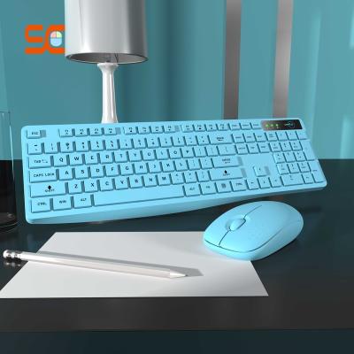 China Wholesale 2.4Ghz Computer French Keyboard Wireless Waterproof for sale