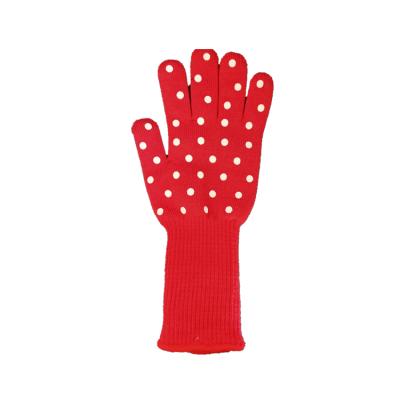 China Hot Selling Comfortable BBQ Gloves Protective Work Gloves Oven Mitts Cooking Kitchen Grilling Heat Resistant Gloves for sale