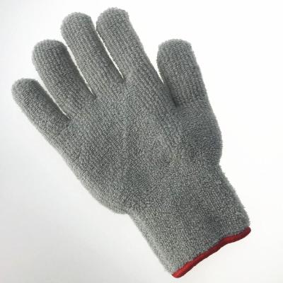 China Heat Resistant Gloves with Color Production Terry Loop Gray Imperial High Temperature Durable Heat Insulation Comfortable/Warm/Breathable by Nature for sale