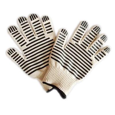 China Breathable Oven Gloves Heat Resistant Kitchen Baking Cooking Barbecue Gloves for sale