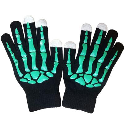 China Five fingers magic soft/warm/comfortable/breathable gloves hand do touch screen feature knitted glovesTouch screen acrylic gloves for sale