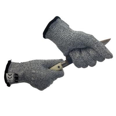 China Food Grade Kitchen Knife Blade Proof Anti-Cut Gloves Safety Protection Cutting Resistant Gloves Level 5 Anti Cut Gloves for sale