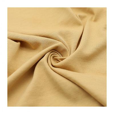 China Factory Price 32s Breathable Double Vape Oversized 100% Cotton Knitting Jersey Fabric For T Shirt for sale