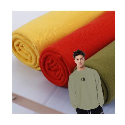 China Breathable Ready To Ship Double 21s Yarn 270gsm Oversized 100% Cotton Knitted Jersey Fabric For T Shirt for sale