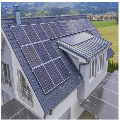 China Wall Mounted Home Off Grid PV Panel System 10KW Power Supply System With 400W Monocrystalline Panel For Home for sale