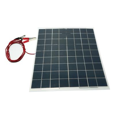 China 60W 12V 500 x 320mm Semi Flexible Solar Panel Device Battery Charger for sale