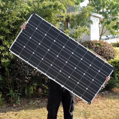 China 450W Wholesale Rating 1160*530*25 mm Photovoltaic Solar Panel 100 W 12 Volt 24 v Flexible Controller for sale