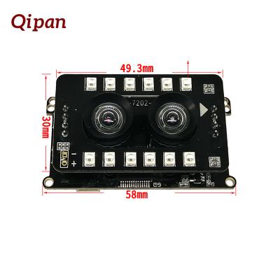 China Human Motion Tracking Face Recognition AR Object Image Recognition Camera Module 1 Million High Definition Infrared Binocular Camera Module for sale